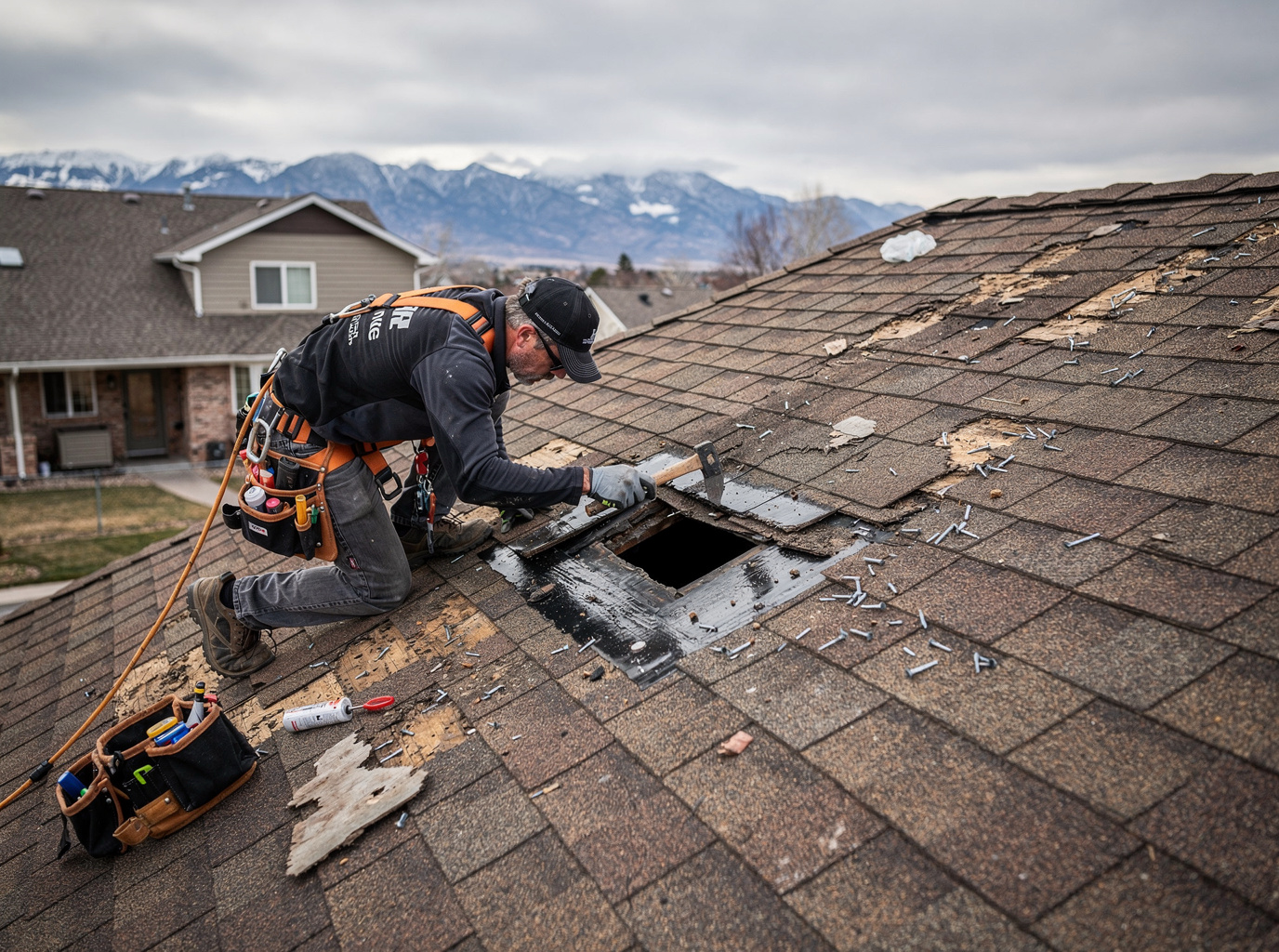 roof repair in Village of Five Parks, CO